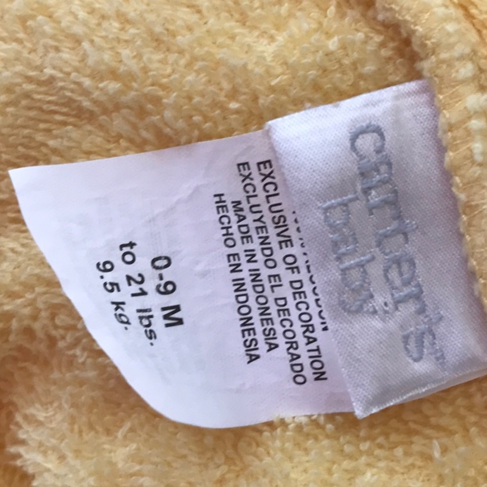 Carter baby baby Robe - Picture 6 of 6